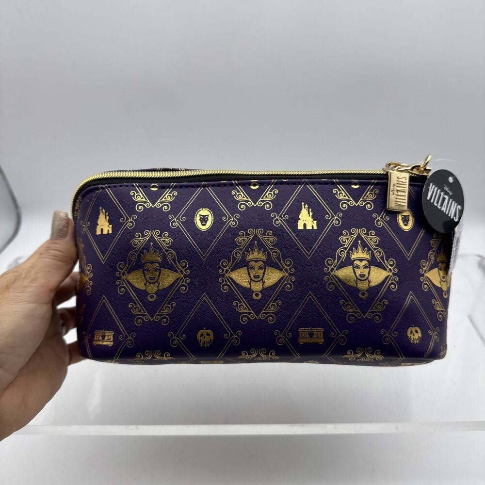 2025 NEW Bath And Body Works Evil Queen Cosmetic Makeup Bag Disney Villains